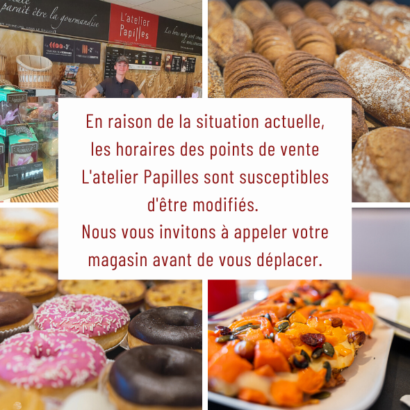 L'atelier Papilles Pain de qualité Restauration gourmande