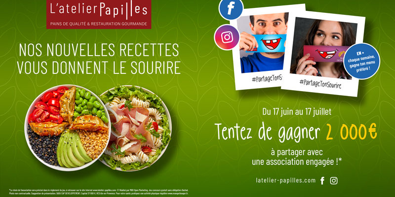 Partage ton Sourire L'atelier Papilles
