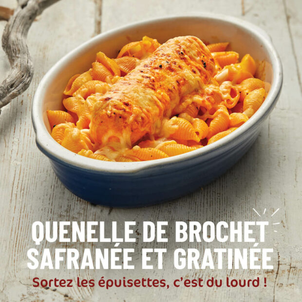 Quenelles de Brochet gratinées